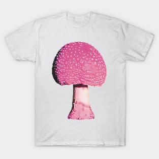 Pink Mushroom Amanita T-Shirt